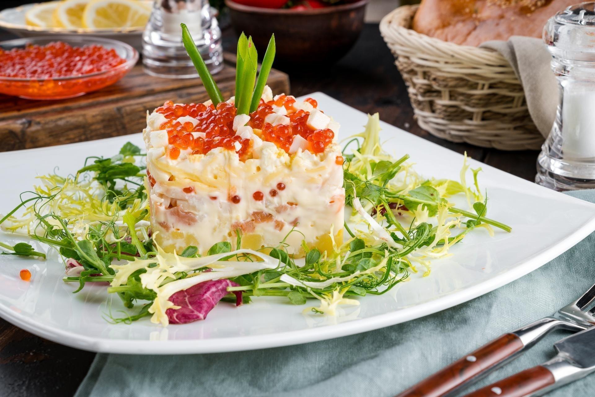 Салат с королевскими креветками самый вкусный и простой рецепт с фото пошагово