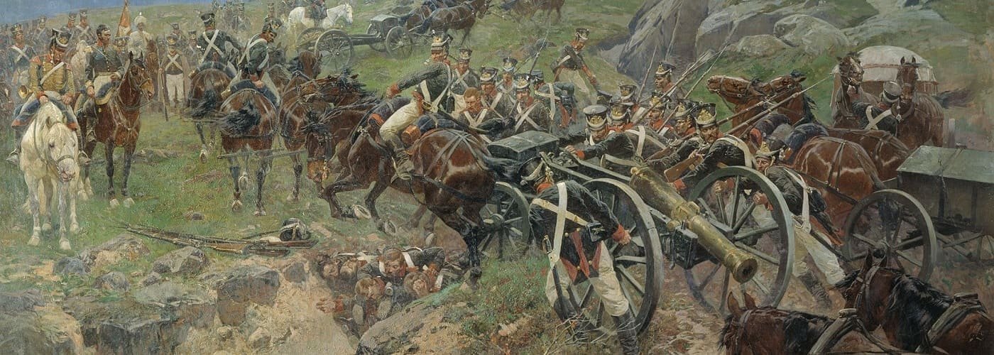 Картина франца рубо живой мост