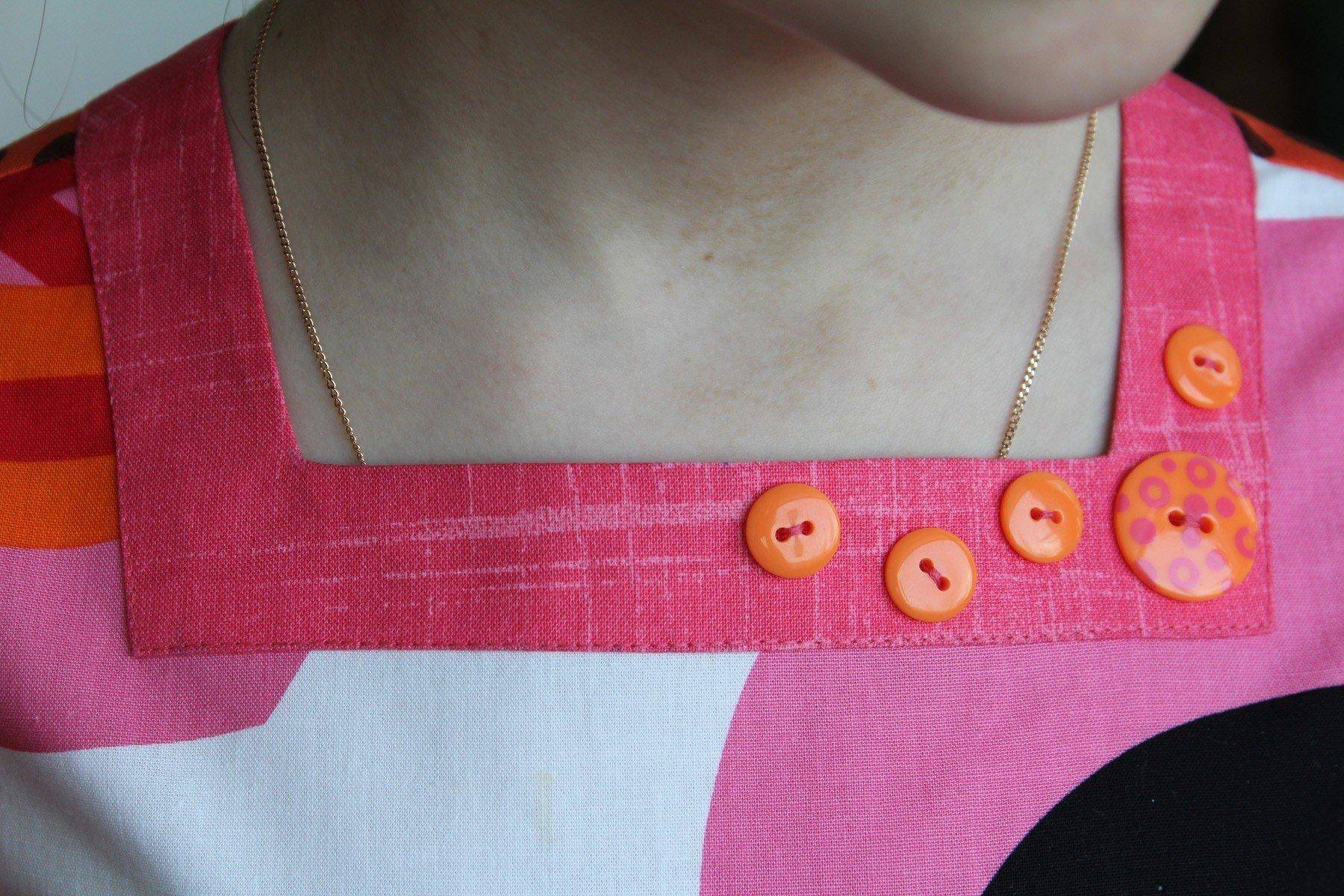 Горловина Платья На Пуговицах фото 11