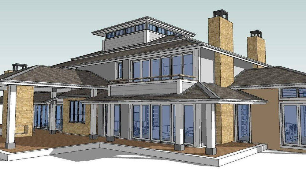 Как нарисовать дом в sketchup