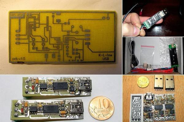 Usb k line адаптер своими руками схема