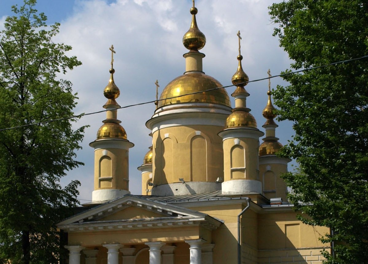 Троицкая и Введенская церкви в Плесе