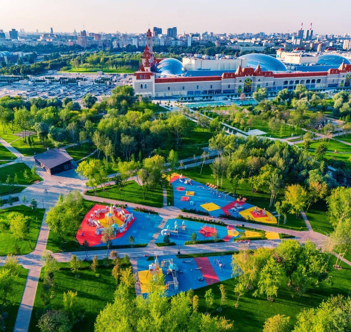 ландшафтный парк остров мечты москва