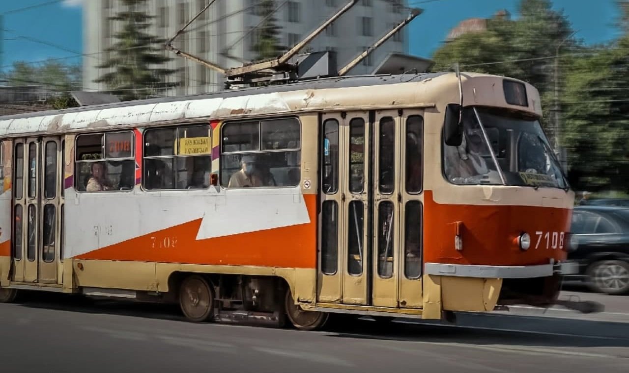 Фото трамваев в курске