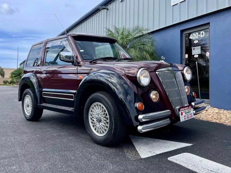 Невероятно редкий Mitsubishi Pajero Junior Flying Pug с ретро-дизайном ...