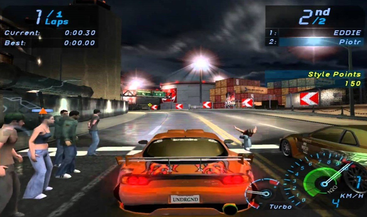 Игры гонки underground. Need for Speed 1 игра. Need for Speed андеграунд 3. Нфс андеграунд 2003. Need for Speed Underground 1.